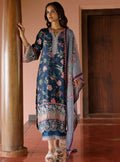 Printed Suit Set with Dupatta